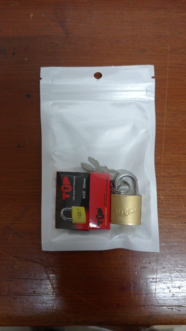 Gembok Kuningan Besi 20mm
