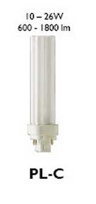 PHILIPS - Lampu Master PL-C 865/2P 10 Watt