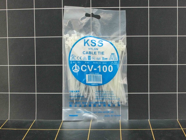 GE - Kabel Ties Putih 10 cm