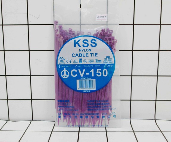 GE - Kabel Ties Ungu 15 cm