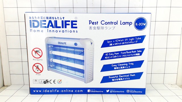 IDEALIFE - Pest Control Lamp  2 X 10Watt - Lampu Pengendali