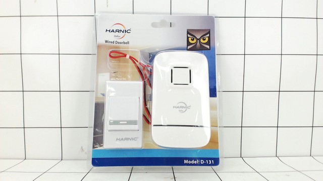 Harnic Heles Bel Pintu Kabel Battery D-131