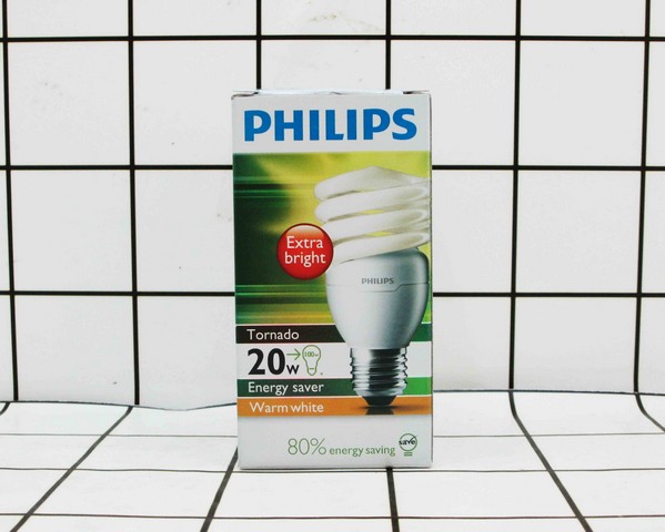 PHILIPS Lampu Bohlam Tornado 20 Watt