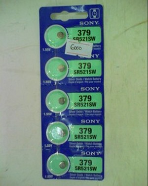 Battery Coin Sony SR521SW/379XXX 1.55