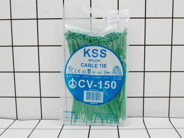 GE - Kabel Ties Hijau 15 cm