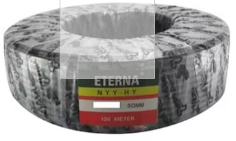 Eterna Kabel NYMHY 3x0,75mm Serabut Per Meter