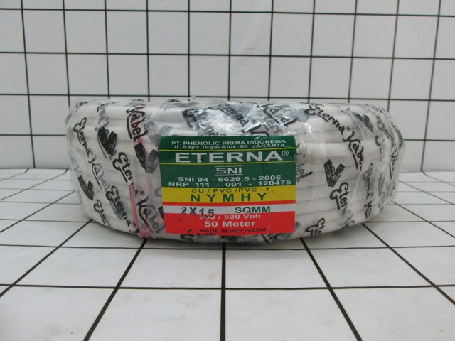 Eterna Kabel NYMHY 2x1,5mm Per Meter