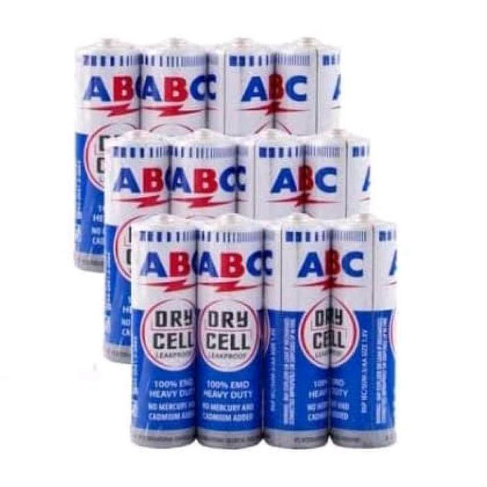 ABC - Baterai AA Biru 12 Pcs