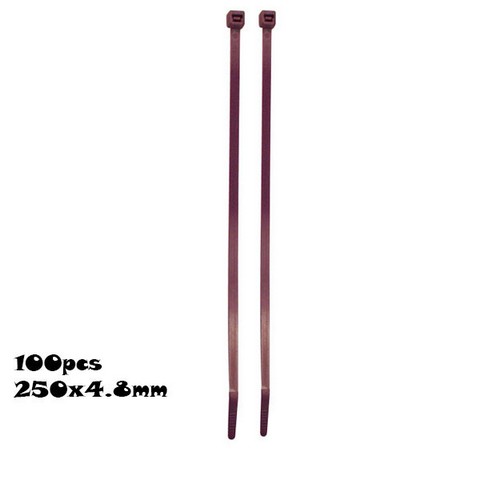 GE - Kabel Ties / Cable Tis / Kabel Pengikat Ungu 25 cm
