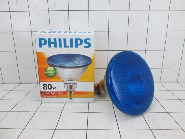 PHILIPS PAR38 Flood Light  80W  Blue