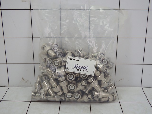 Konektor BNC to RCA Jack CCTV Camera Connector BNC RCA GOLD