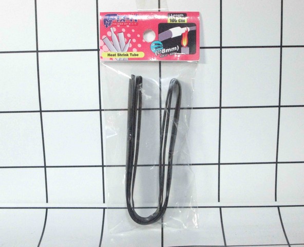 Heat Shrink Tubing Diameter 8mm Hitam Selang Bakar 1 Meter