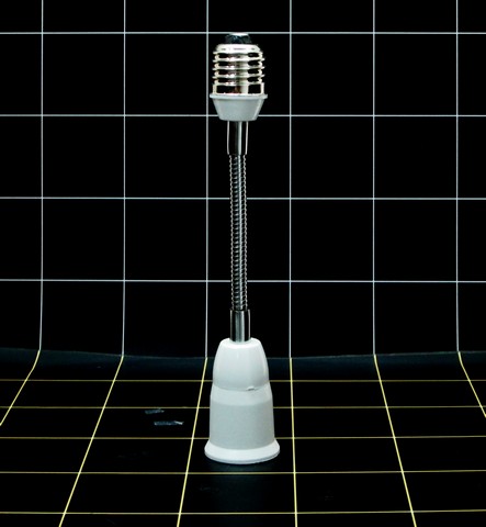 GE - Fitting Sambungan Lampu Bulat Fleksibel 20 cm