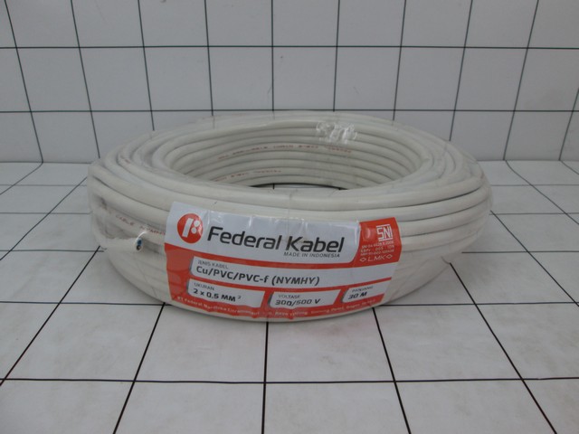FEDERAL - Kabel NYM 2 x 0.5 mm 30 Meter