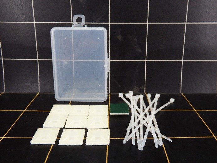 Paket Tie Mount HC-101 + Ties 10 cm
