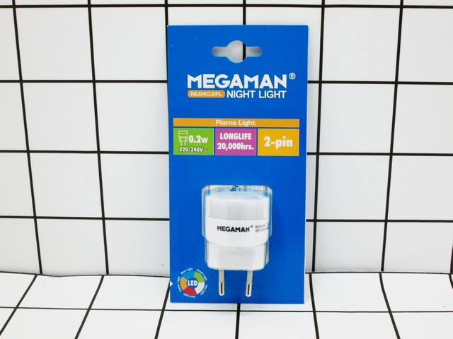 MEGAMAN - Lampu Night Light NL040.2FL