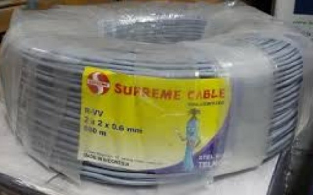 Supreme Kabel RVV 2x2x0,6mm Per Meter