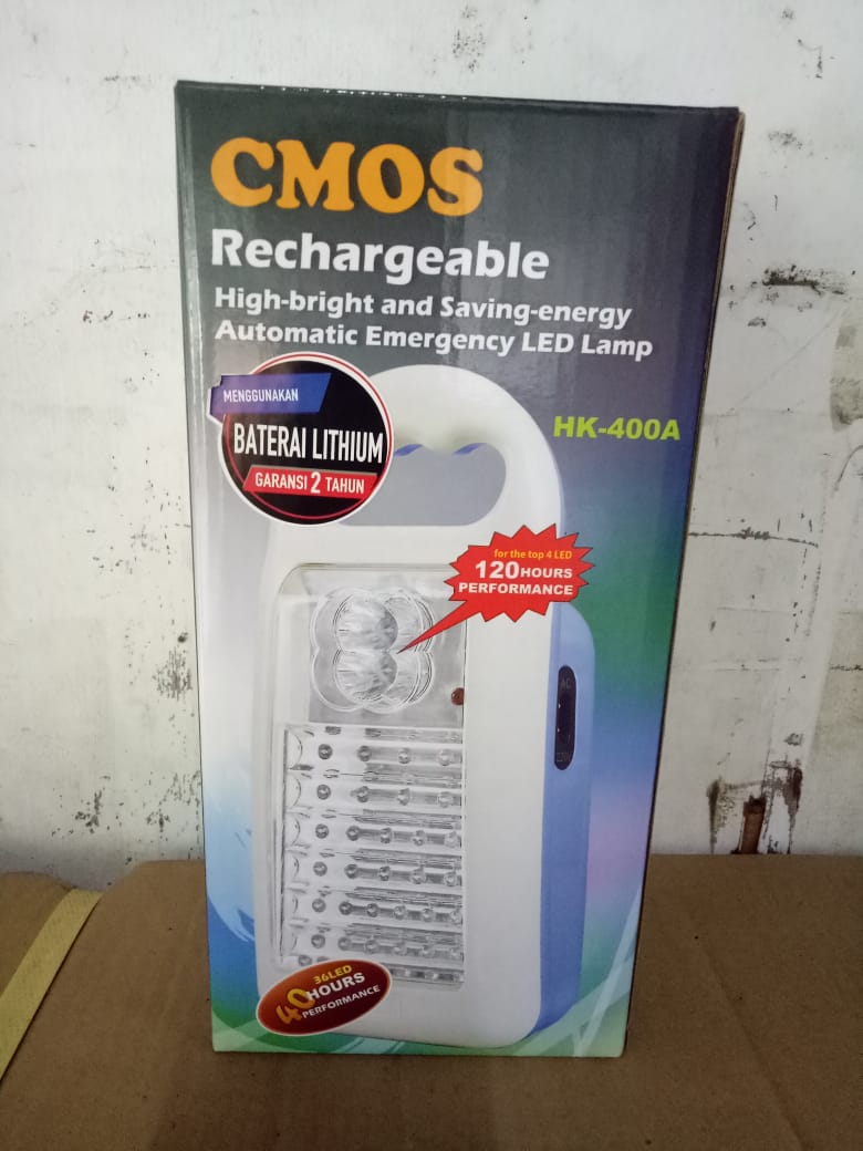 CMOS RECHARGEABLE EMERGENCY  HK 400 AUTOMATIC