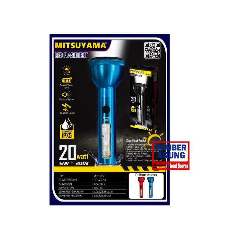 Lampu Emergency Mitsuyama MS-1207 Super Bright LED