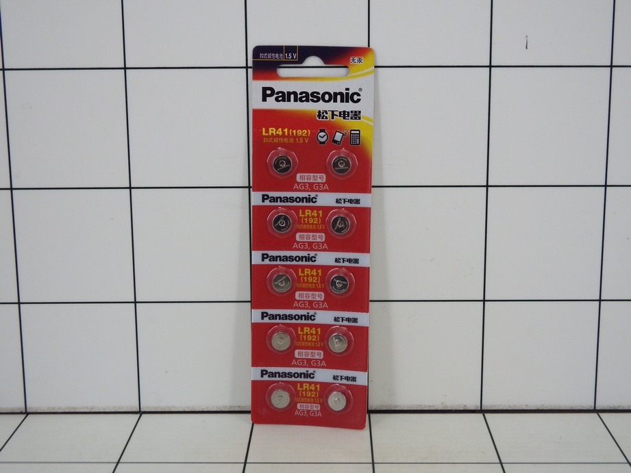 Battery Coin Psonic LR41 BP2 1,5V off load