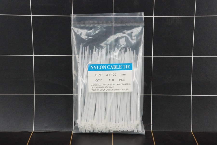 Kabel Ties Putih Nylon Resto 3 X 100 mm 100 pcs