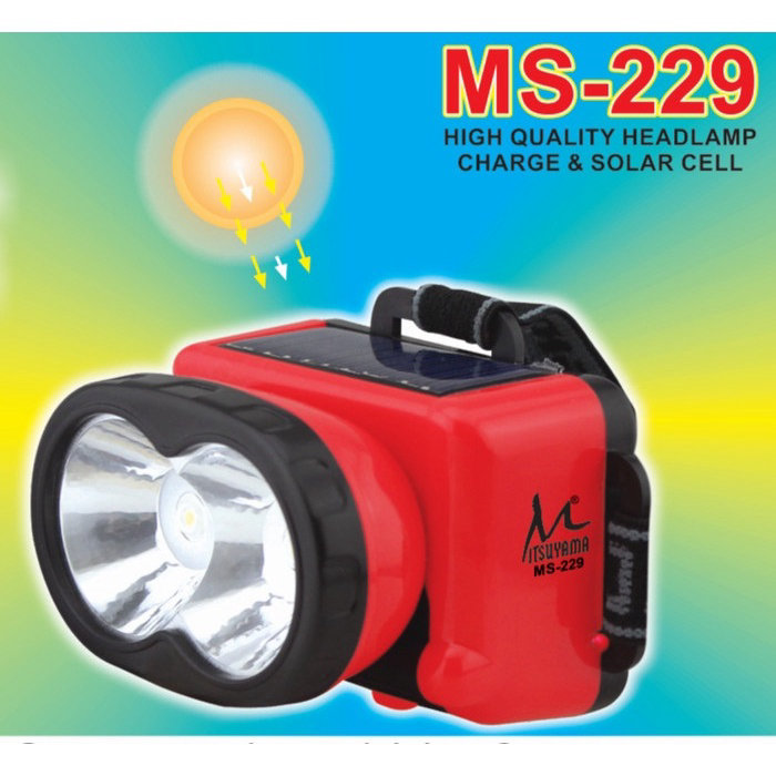 GE Mitsuyama head lamp / senter kepala MS172K