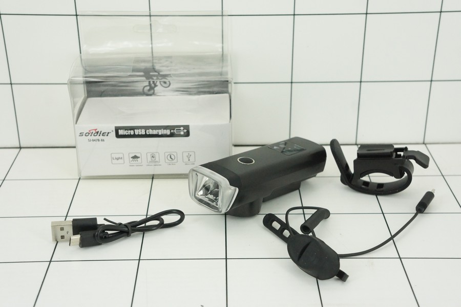 Soldier Lampu Depan Sepeda SJ-047B-X6