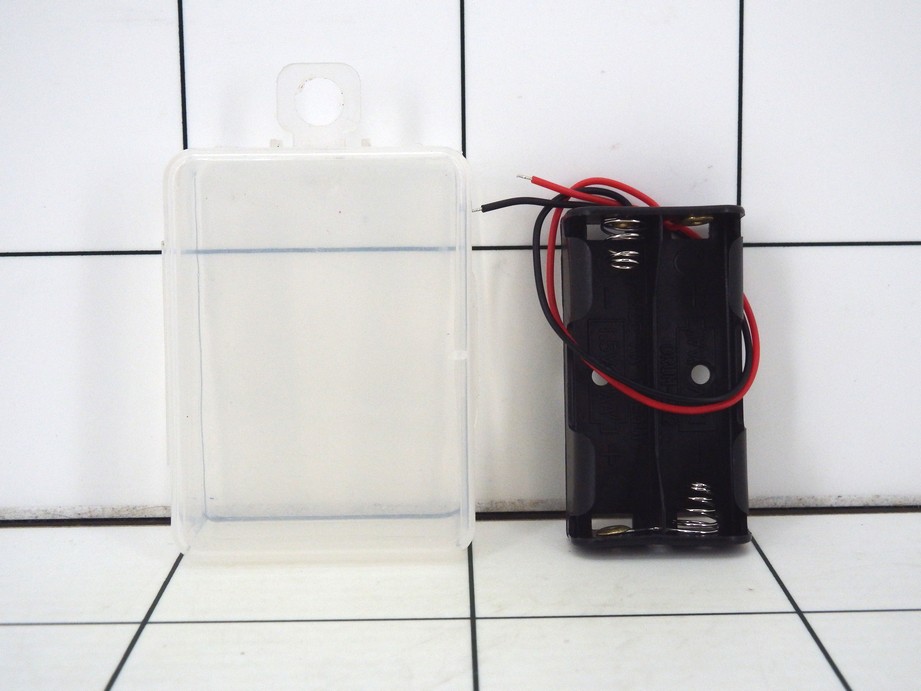 Holder Dudukan Baterai Case Untuk Tipe AA