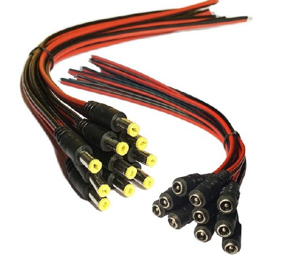 Kabel buntung Jack DC + Cover DC