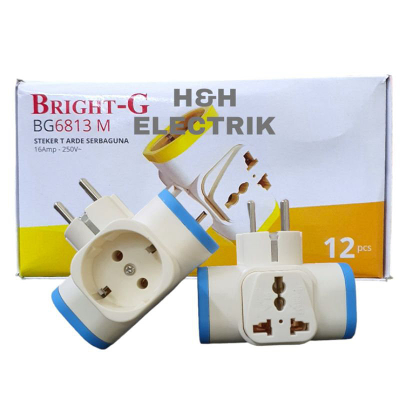 Steker T Serbaguna Bright-G