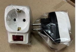 Tusuk Kontak 1 Lubang Saklar Lampu