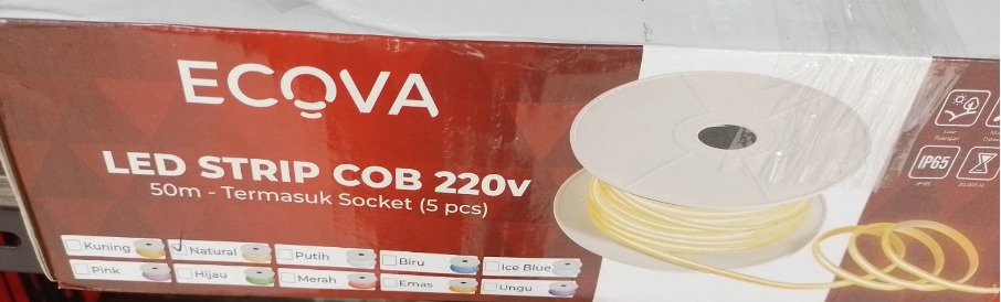 Ecova Led Strip COB 4000K Natural