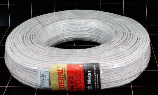 Federal Kabel NYZ 2x23 Per Meter