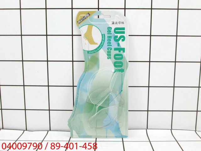 Foot Gel Heel Cups Invisible 2pc