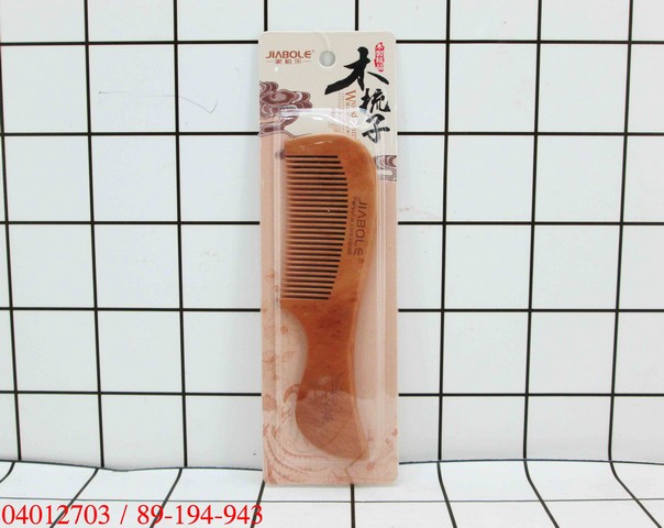 GE - Sisir Rambut Kayu Anti Kusut