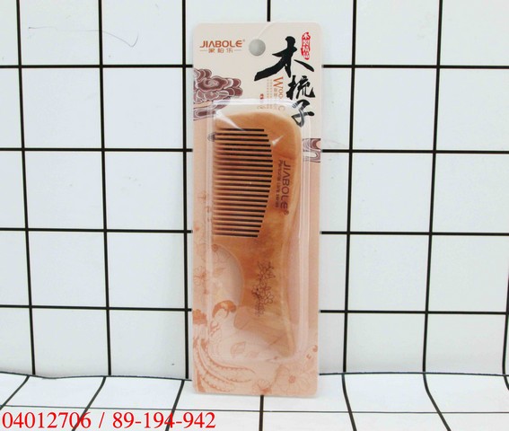 GE - Sisir Rambut Kayu Anti Kusut