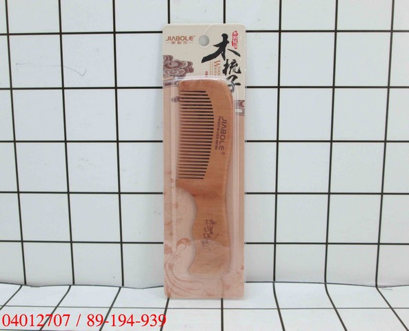 GE - Sisir Rambut Kayu Anti Kusut
