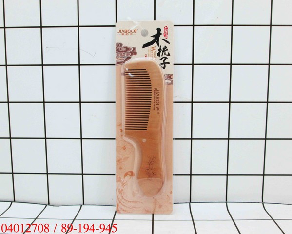 GE - Sisir Rambut Kayu Anti Kusut