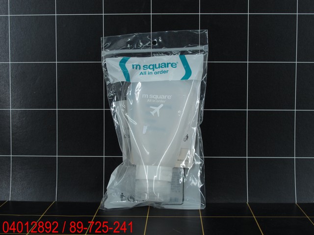 M SQUARE Travel Bottle Refill 89ml, S1594, Botol Refill Aksesoris Travel