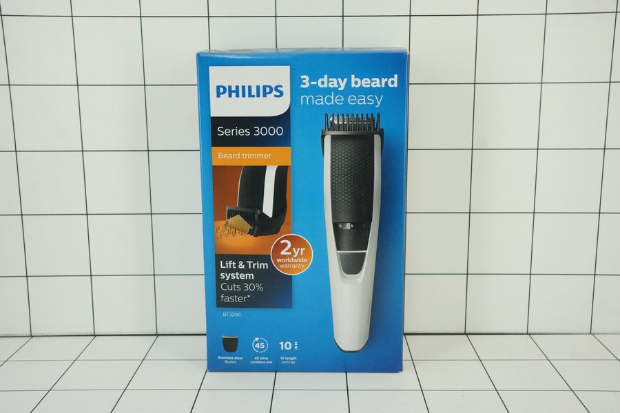 Philips Beardtrimmer Series 3000 alat cukur Jenggot