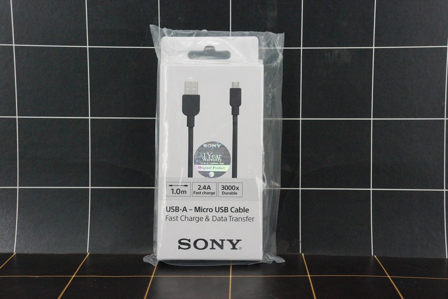 Kabel Data SONY CP-AB100 Micro 1M Hitam