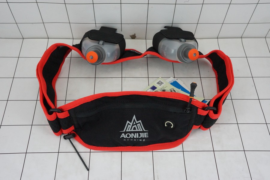 AONIJIE - Tas Pinggang Olahraga + Botol