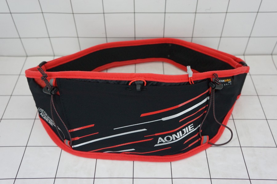 AONIJIE - Waist Bag Tas Pinggang Lari Merah