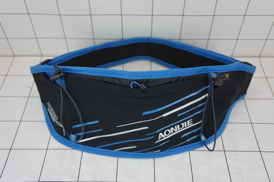 AONIJIE - Waist Bag Tas Pinggang Lari Biru