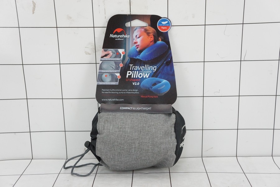 Naturehike Neck Pillow / Bantal Leher Travelling