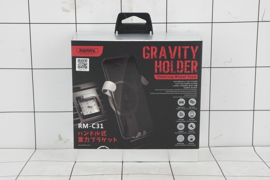 Remax Gravity Car Holder Air Vent Smartphone Steering Wheel RM-C31