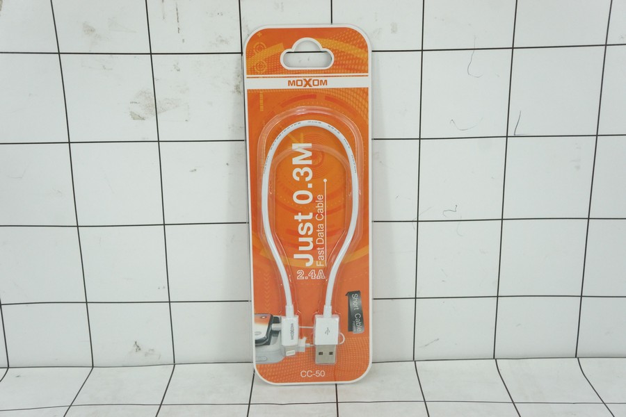 MOXOM- Data Cable 0.3 Short Data Cable For type Micro CC-50