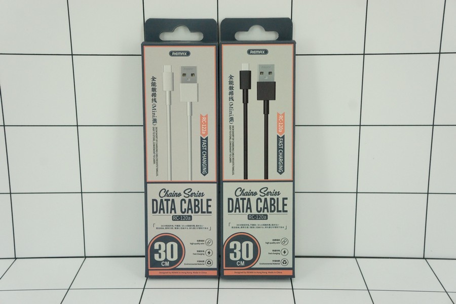 Remax Kabel Data Cable Type C 30 CM Chaino Mini RC-120A
