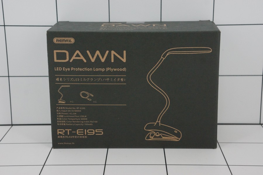 Remax - Table Lamp Dawn LED Eye Protection RT-E190 Lampu Baca