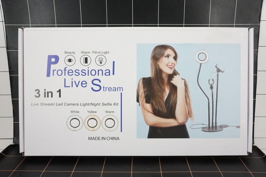 GE - Flexible Stand Holder Phone Led Professional Live Stream
